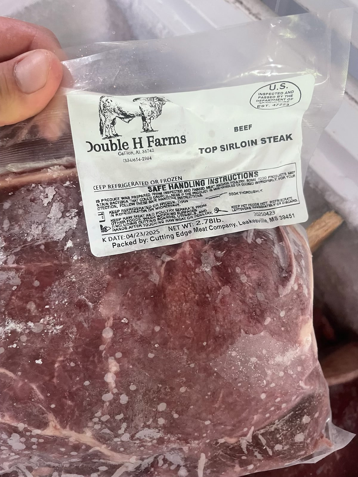 Top Sirloin Steaks