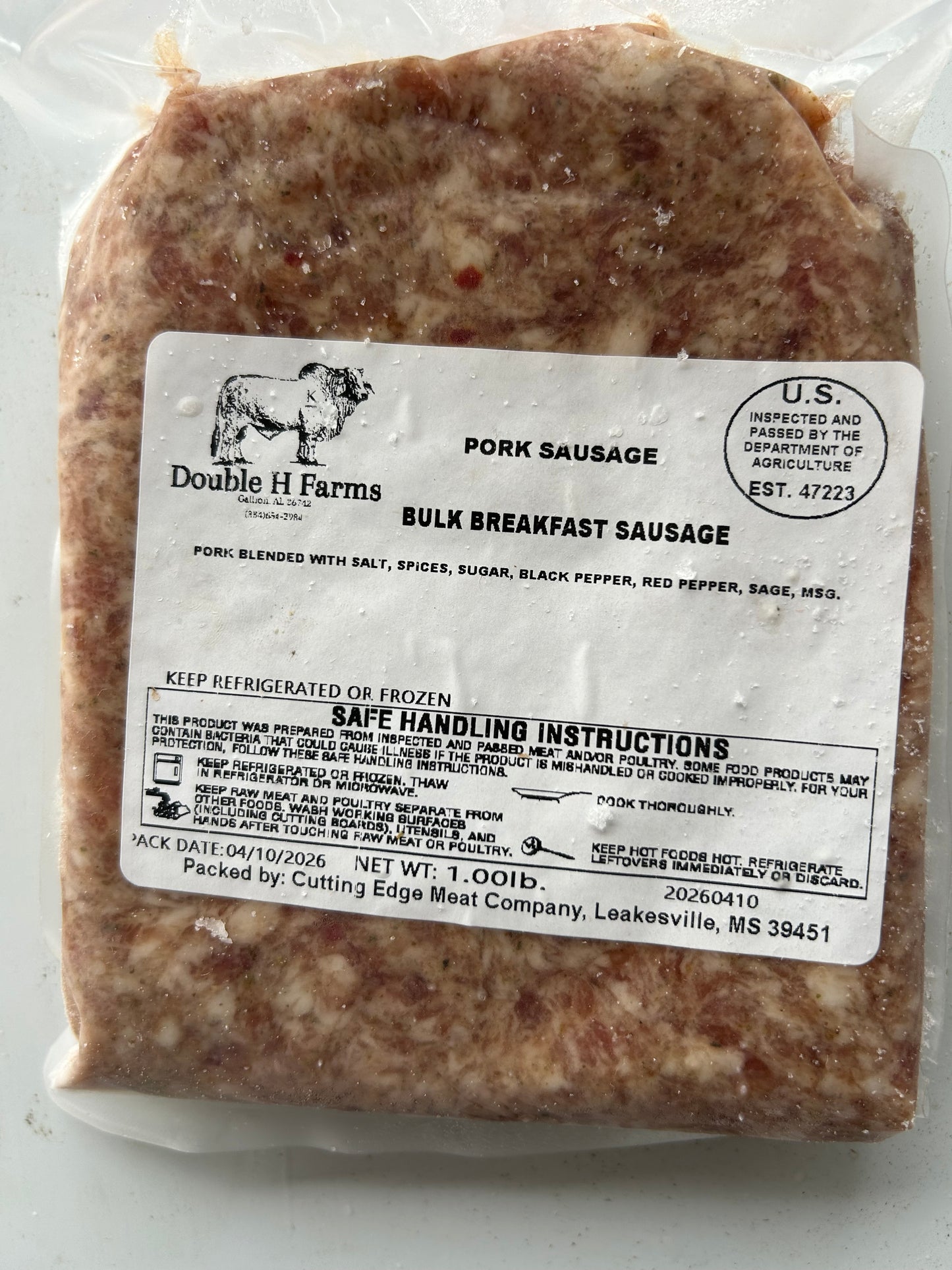 Breakfast Sausage